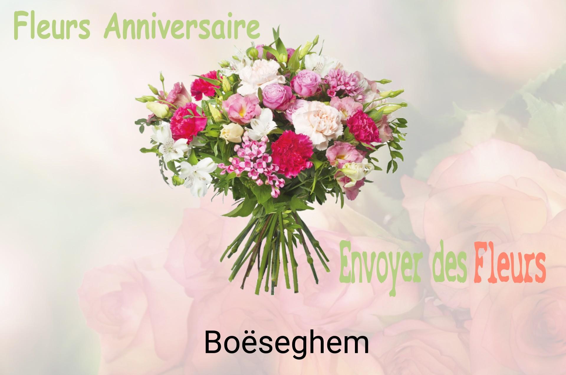 Bouquet de fleurs d’anniversaire livré à Boëseghem